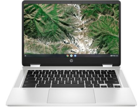 HP ChromeBook X360 14A – CA0090WM, (14.0 Inches) Touchscreen, Intel Celeron N4020, 4gb RAM, 64gb EMMC, Chrome OS - Brand New